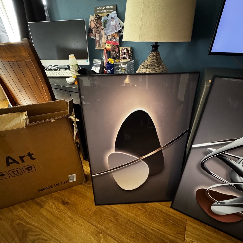 Abstract Art Canvas Set - Picture 2 of 4